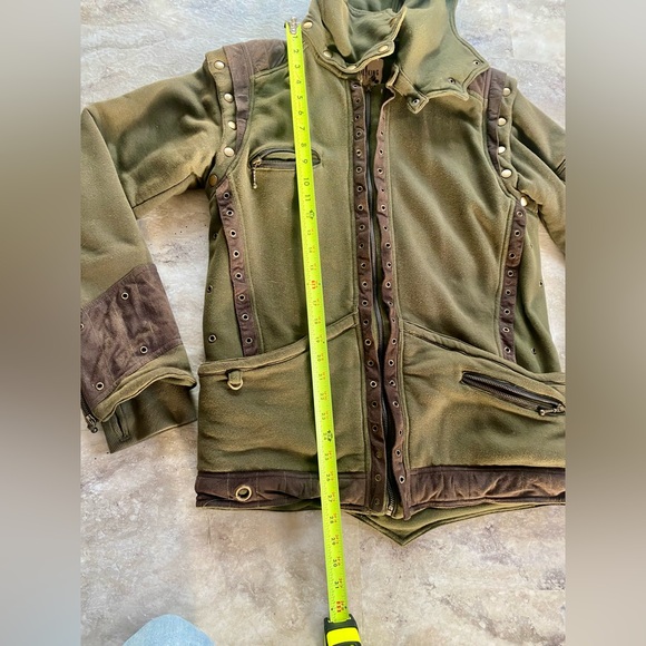 Pixie king elven jacket/hoodie that turns into a vest - Picture 3 of 9